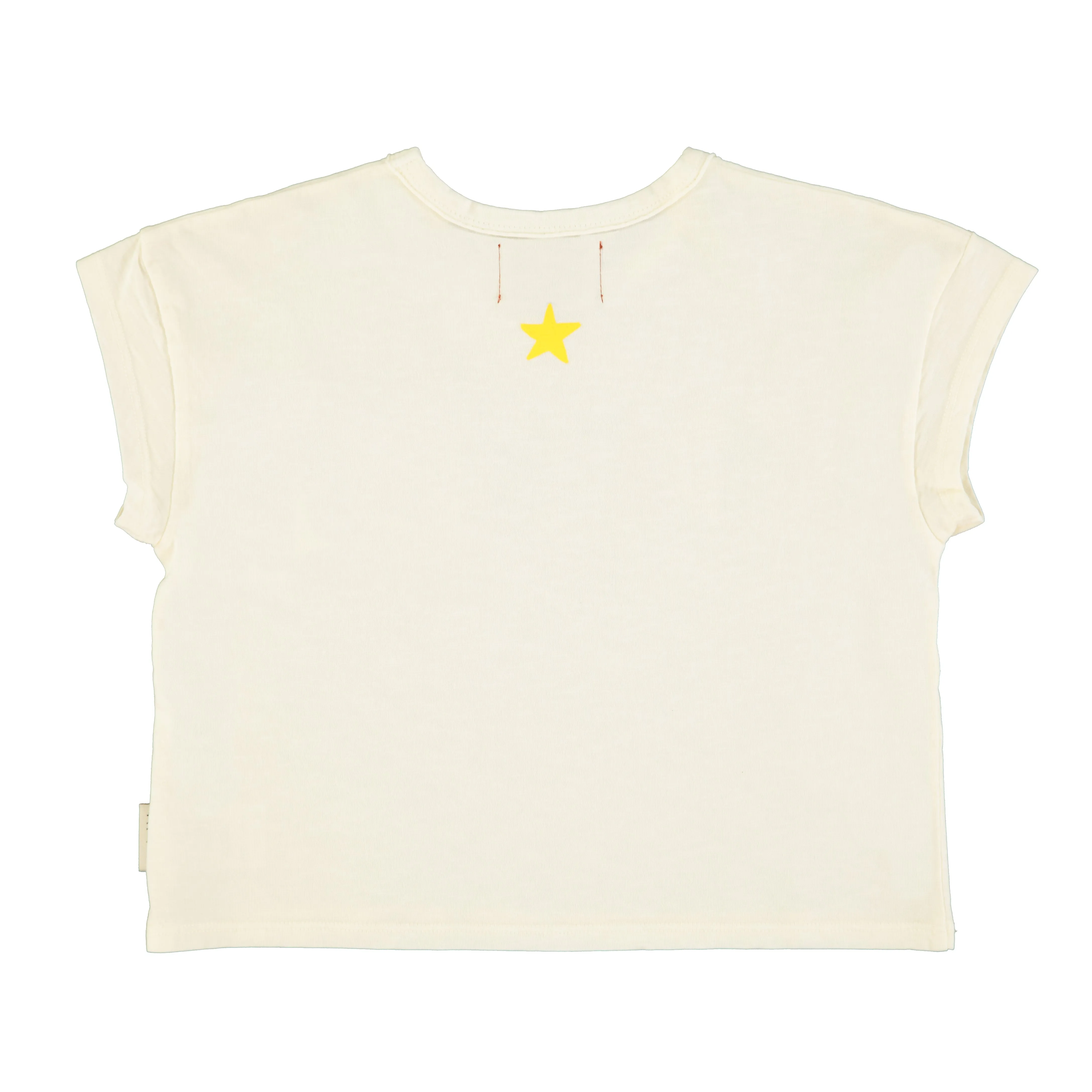 T’Shirt | Ecru w/ Multicolor “Camp” Print