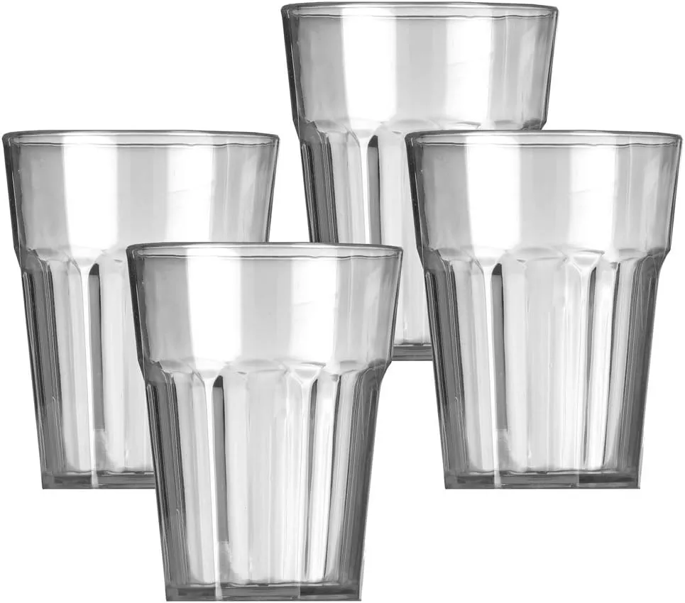 Tumbler Set Of 4 - Clear