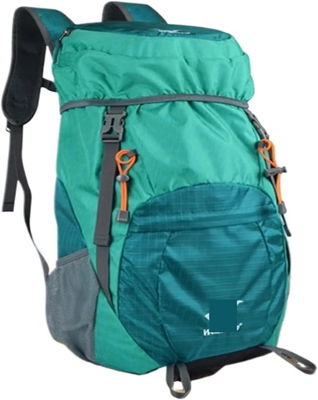 Ultralight Camping Backpack Outdoor Sports Bags Mountain Pocket Hiking Rucksack Daypack Traveling Cotton Canvas Bag(Blue)