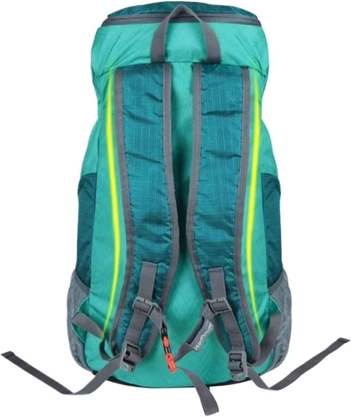 Ultralight Camping Backpack Outdoor Sports Bags Mountain Pocket Hiking Rucksack Daypack Traveling Cotton Canvas Bag(Blue)