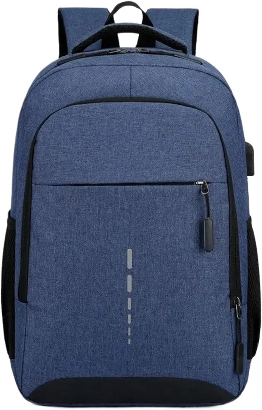 Ultralight Camping Backpack Outdoor Sports Bags Mountain Pocket Hiking Rucksack Daypack Traveling Cotton Canvas Bag(Blue)