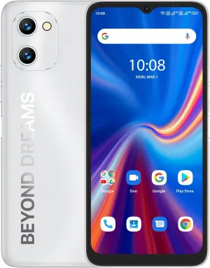 UMIDIGI C1 Cell Phone Unlocked, 5150mAh Battery with 6.52" Full Screen T-Mobile Smartphone 2GB RAM 32GB ROM 256GB Expandable 13 5MP Camera,AI face Unlock,GPS,Dual SIM,WiFi 2.4GHz/5GHz,Warranty,Silver