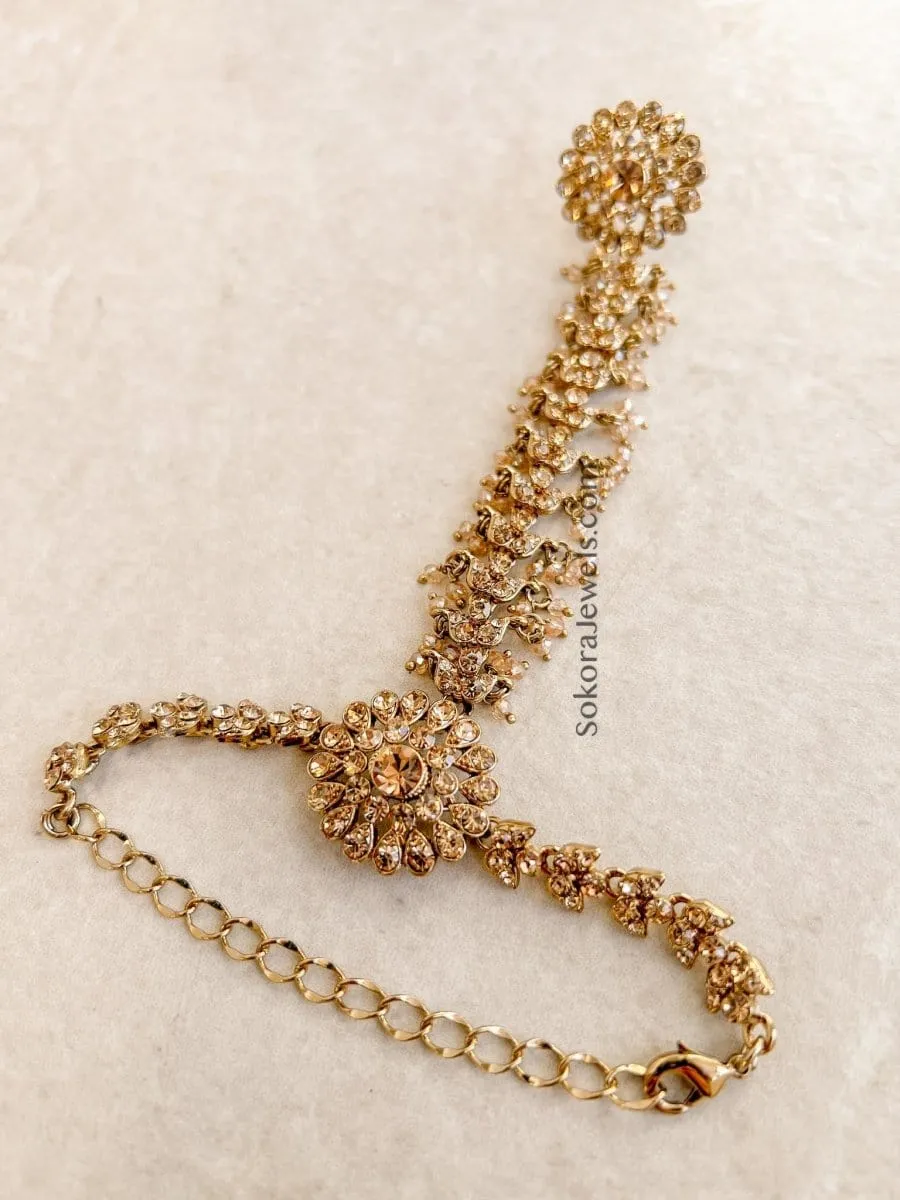 Vamika Hand harness - Golden