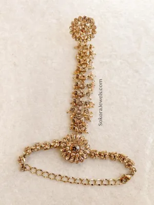 Vamika Hand harness - Golden