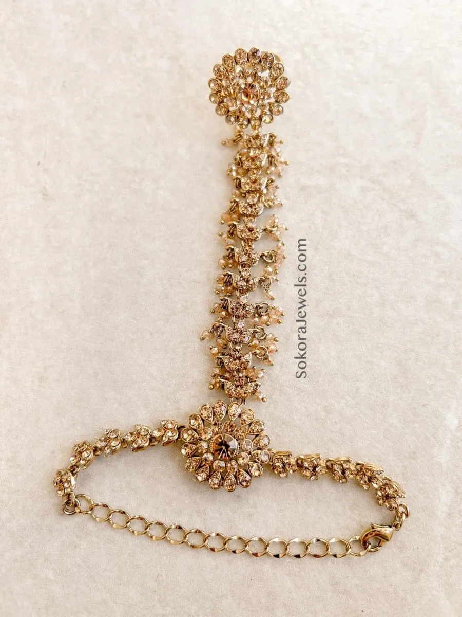 Vamika Hand harness - Golden