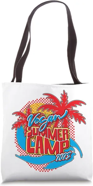 Vegan Summer Camp Tote Bag