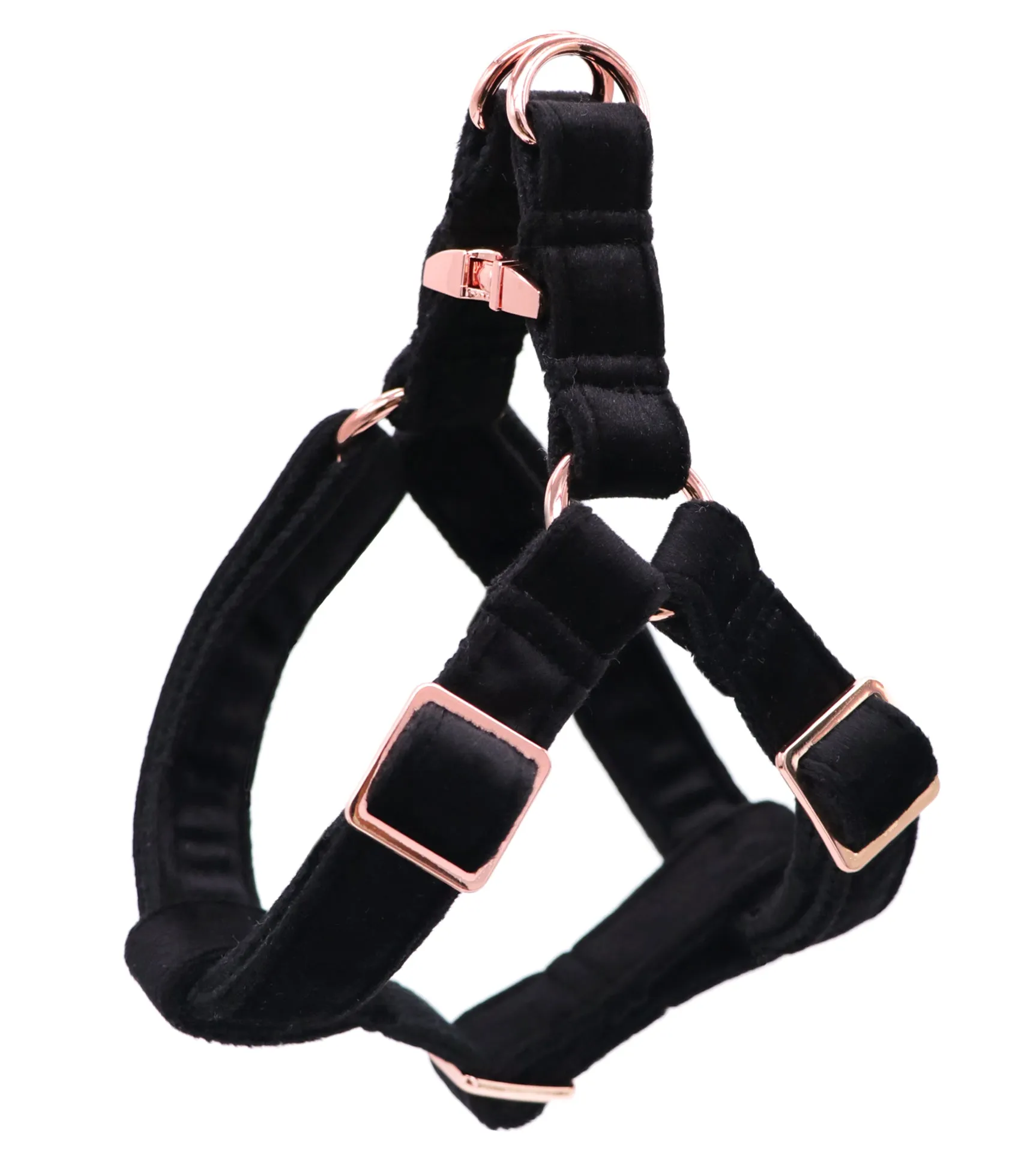 Velvet Dog Harness,  Adjustable Heavy Duty Dog Harness for Small Medium Large Dogs