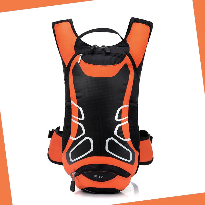 Versatile 12L Cycling Hydration Backpack for All Genders