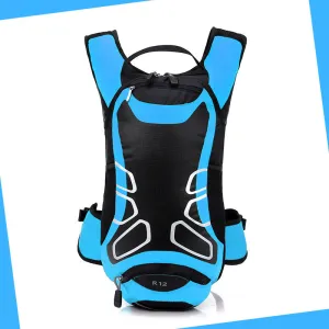 Versatile 12L Cycling Hydration Backpack for All Genders