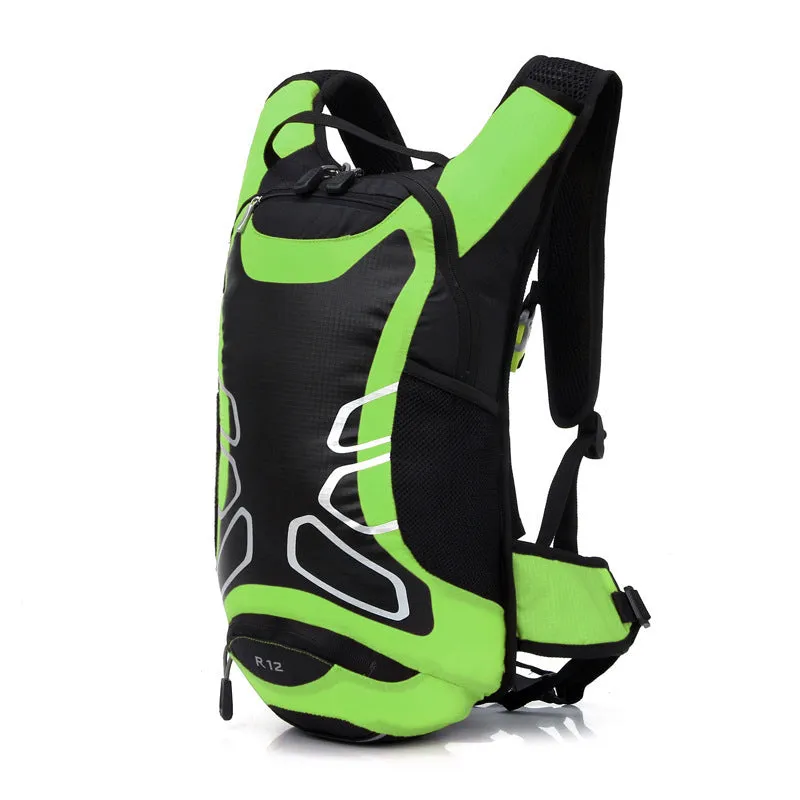 Versatile 12L Cycling Hydration Backpack for All Genders