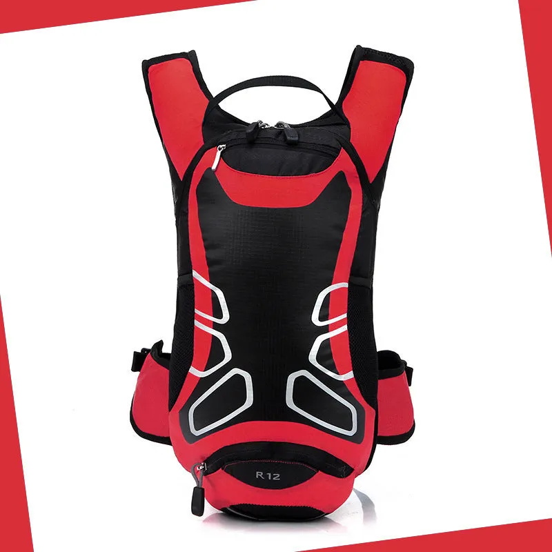Versatile 12L Cycling Hydration Backpack for All Genders
