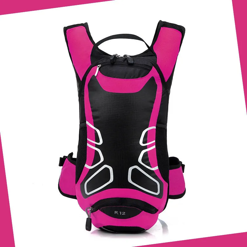 Versatile 12L Cycling Hydration Backpack for All Genders