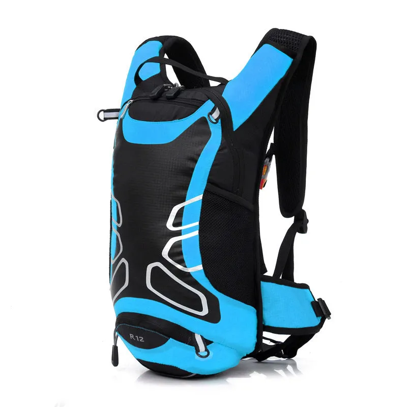Versatile 12L Cycling Hydration Backpack for All Genders