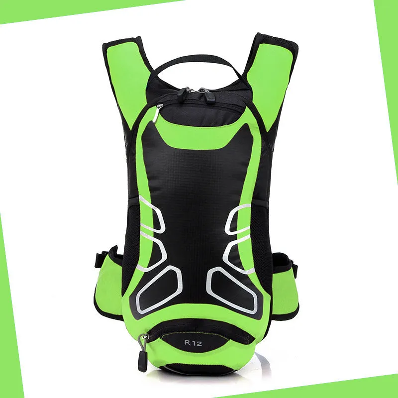 Versatile 12L Cycling Hydration Backpack for All Genders