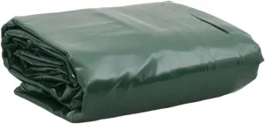 vidaXL Tarpaulin Green 9.8x9.8' 7.11 oz/ft²