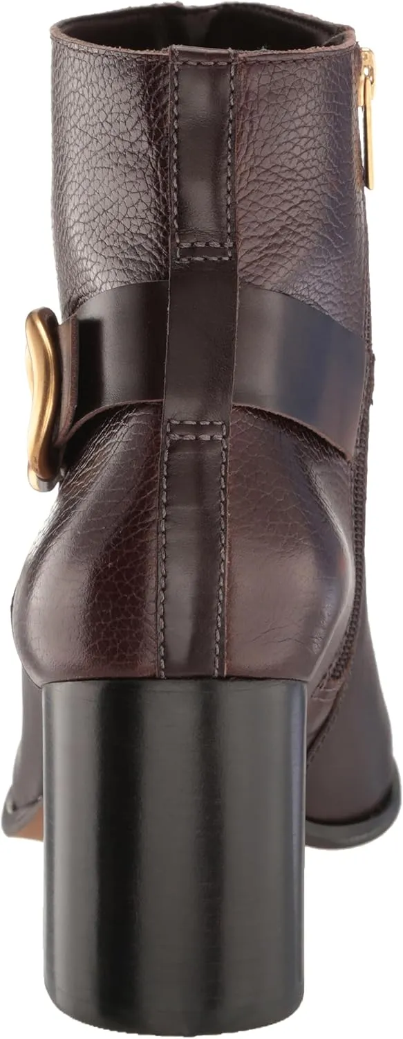 Vince Camuto Women's Evelanna Stacked Heel Bootie Ankle Boot