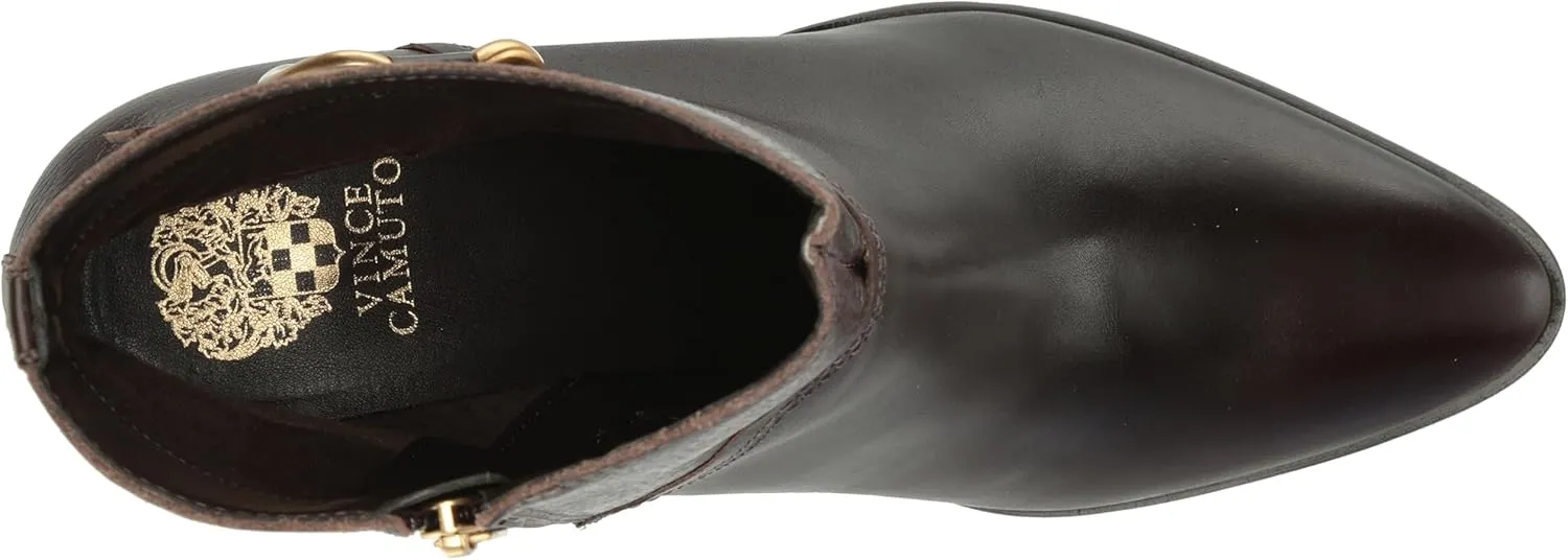 Vince Camuto Women's Evelanna Stacked Heel Bootie Ankle Boot