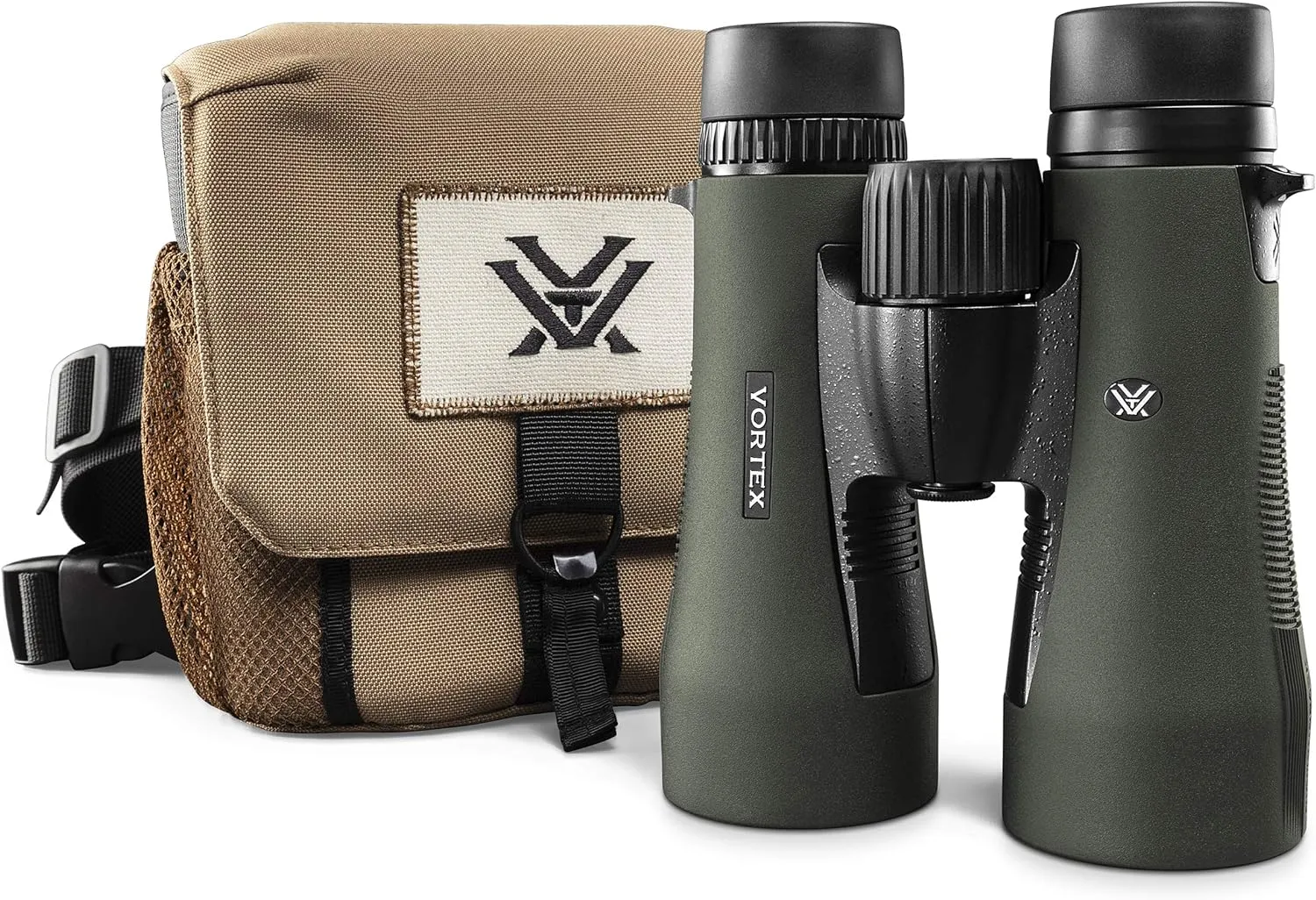 Vortex Optics Diamondback HD 10x50 Binoculars - HD Optical System, Non-slip Grip, Waterproof, Fogproof, Shockproof, Included GlassPak - Unlimited, Unconditional Warranty