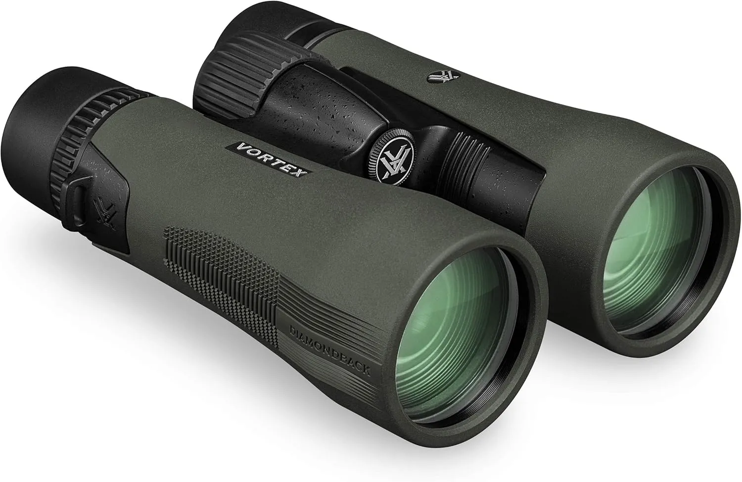 Vortex Optics Diamondback HD 10x50 Binoculars - HD Optical System, Non-slip Grip, Waterproof, Fogproof, Shockproof, Included GlassPak - Unlimited, Unconditional Warranty