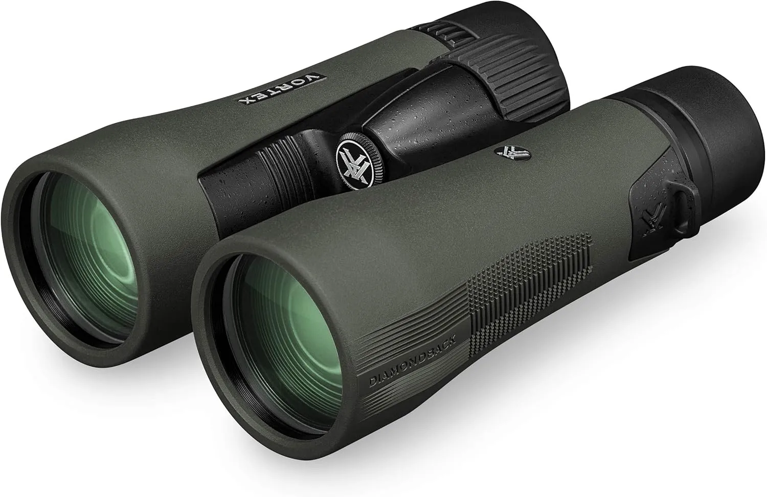 Vortex Optics Diamondback HD 10x50 Binoculars - HD Optical System, Non-slip Grip, Waterproof, Fogproof, Shockproof, Included GlassPak - Unlimited, Unconditional Warranty