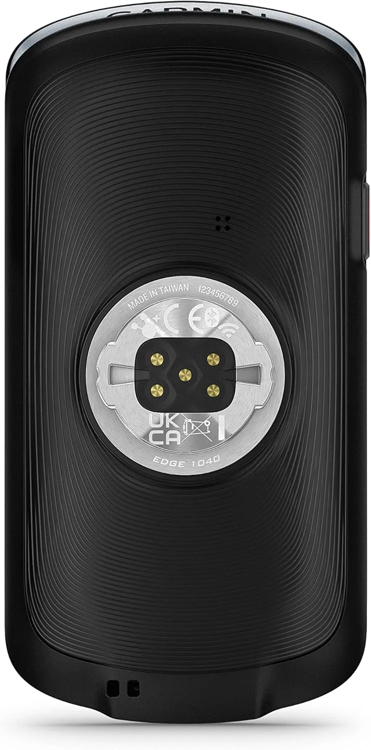 Wearable4U - Garmin Edge 1040 GPS Cycling Computer with Solar Charging Capabilities, On and Off-Road with E-Bank Bundle