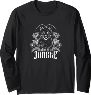 welcome to our jungle Safari and Zoo Camping Long Sleeve T-Shirt