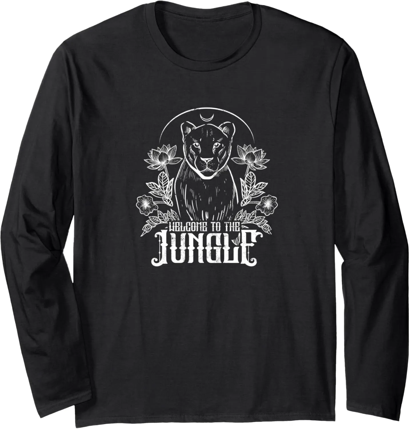 welcome to our jungle Safari and Zoo Camping Long Sleeve T-Shirt
