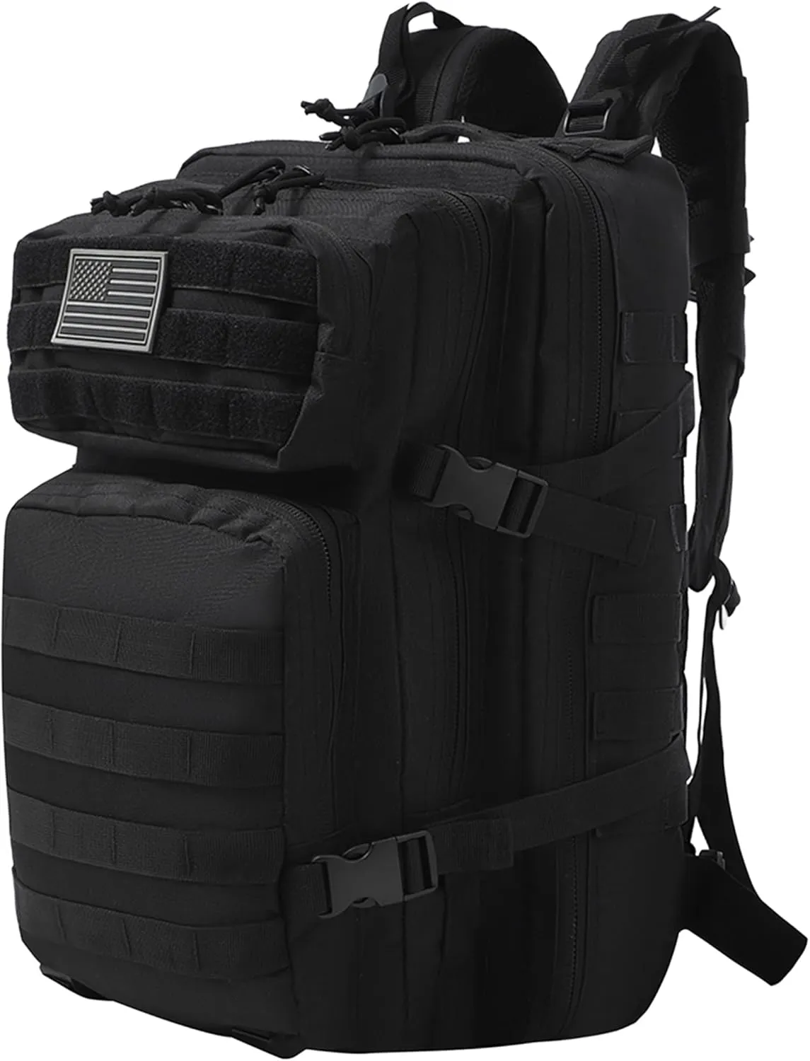 WESTEND 30L Tactical Backpack for Men – Military Assault Pack with MOLLE System, Heavy Duty Bug Out Bag for Outdoor Activity