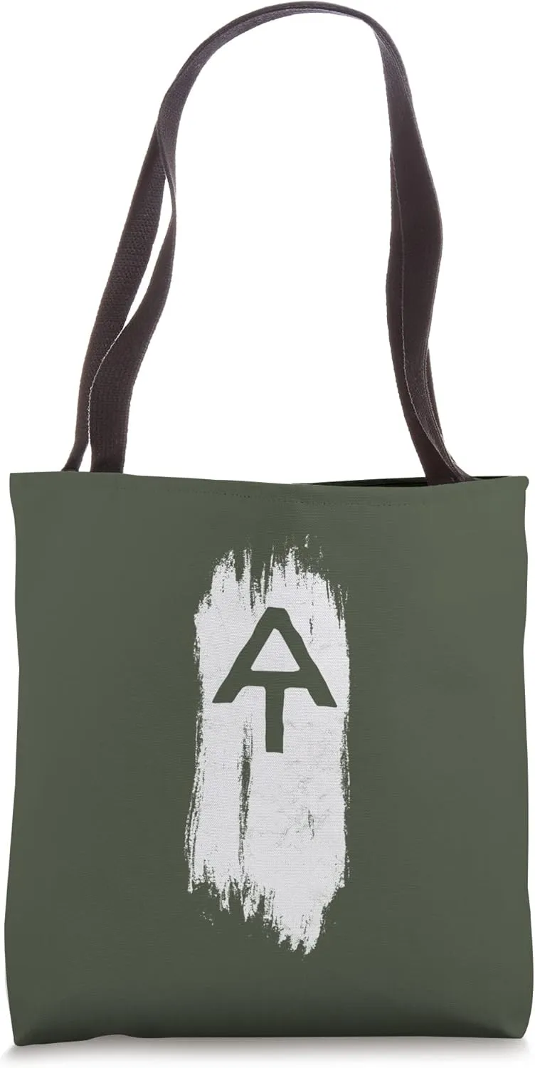 White Blaze Appalachian Trail AT Hiking Graphic Tote Bag