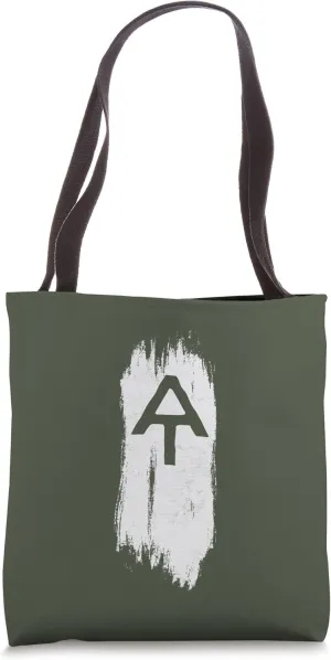 White Blaze Appalachian Trail AT Hiking Graphic Tote Bag