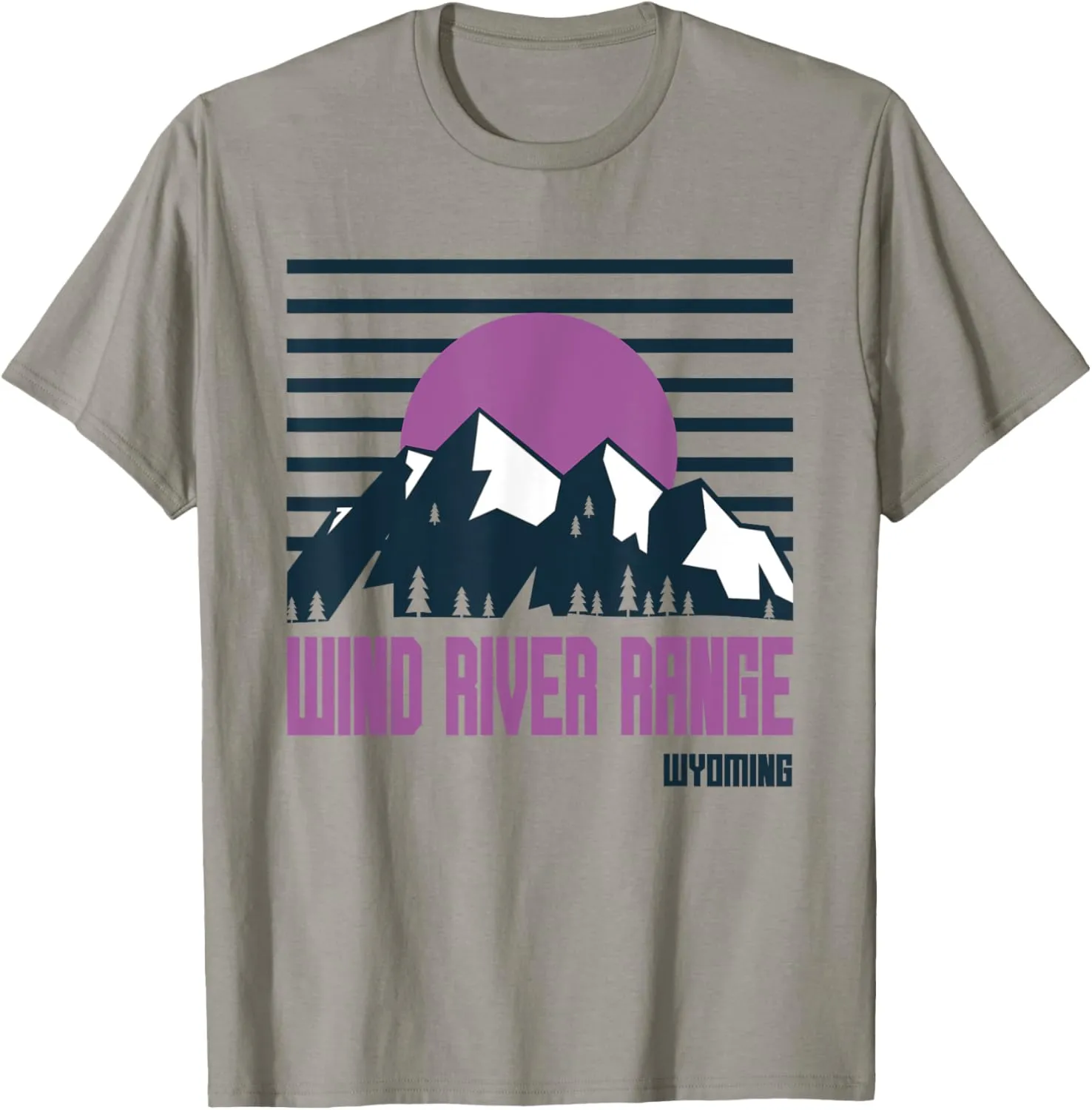 Wind River Range Mountains Wyoming Hiking Outdoors T-Shirt