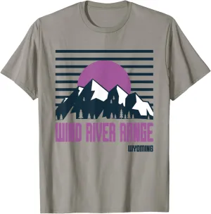 Wind River Range Mountains Wyoming Hiking Outdoors T-Shirt