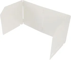 Windshield Iron Material for Picnic Folding Outdoor Stove Windscreen, Camp Stovefor Picnic (Beige)