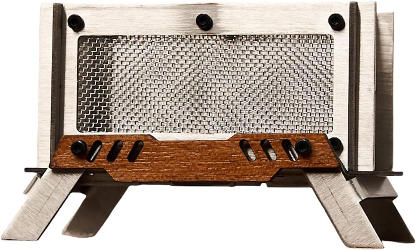 Wood Accented Burners Folding Windproofed Adventure Backpacks Stove for Camp Enthusiasts
