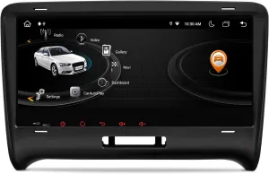 XTRONS Android 12 Car Radio for Audi TT MK2 8J 2006-2012, 8.8 Inch Touch Screen 4GB 64GB Car Stereo, Octa Core GPS Navigation Head Unit, Built-in DSP, CarPlay, Android Auto Support, 4G LTE