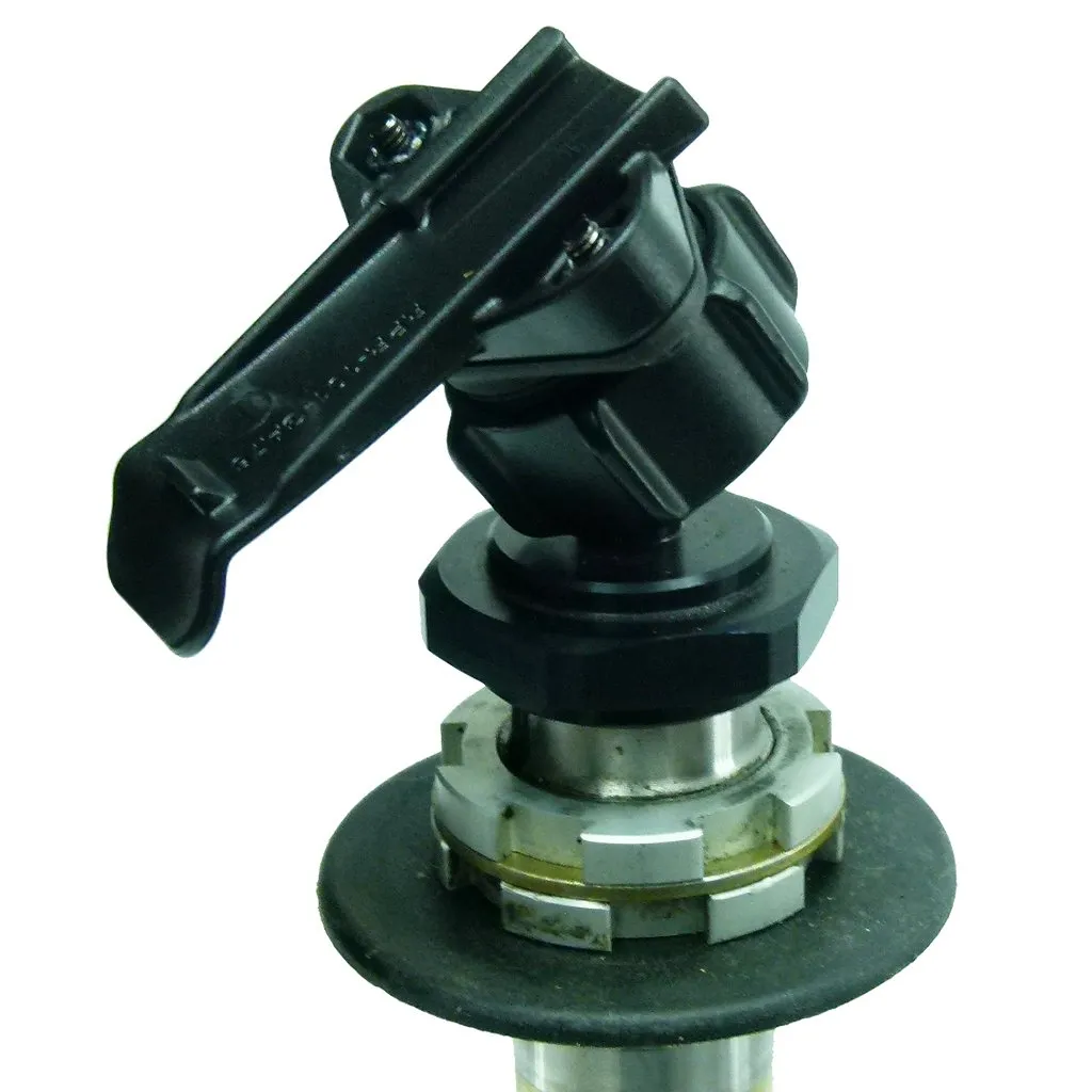 Yoke 60 Nut Motorbike Mount & Dedicated Cradle for Garmin GPSMAP 66 Series (sku 50038)
