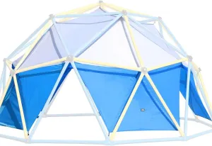 Zupapa 2025 Upgraded Canopy of 10FT Climbing Dome, with New Opening Design Swinging in The Canopy, Waterproof Fit for 10FT Jungle Gym, Climber Tent Only